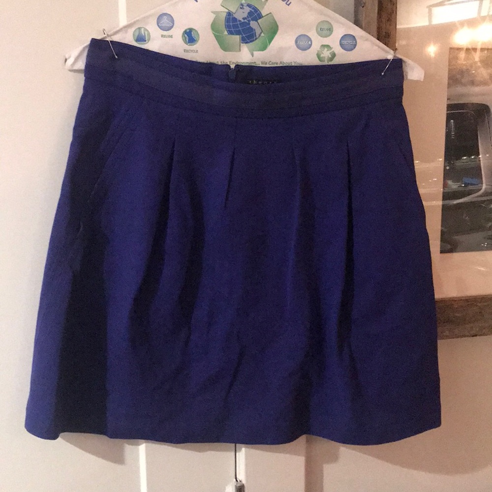 Theory Purple Skirt